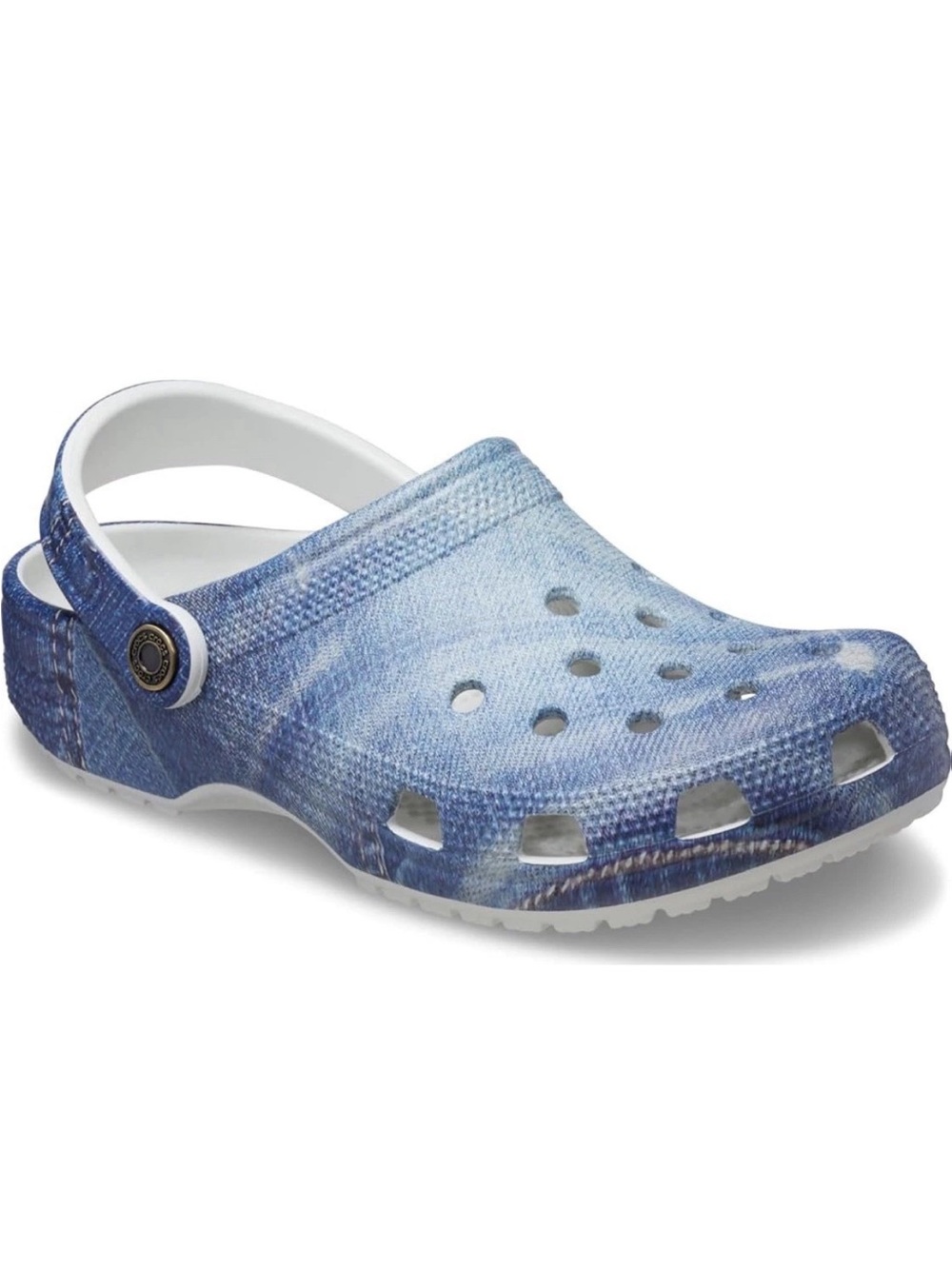 CROCS Classic Denim Clog 210402-1NK Elephant Blue Mens 5/women 7